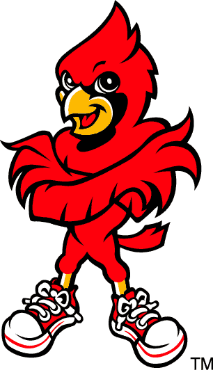 Louisville Cardinals 1992-2000 Mascot Logo v3 iron on transfers for fabric